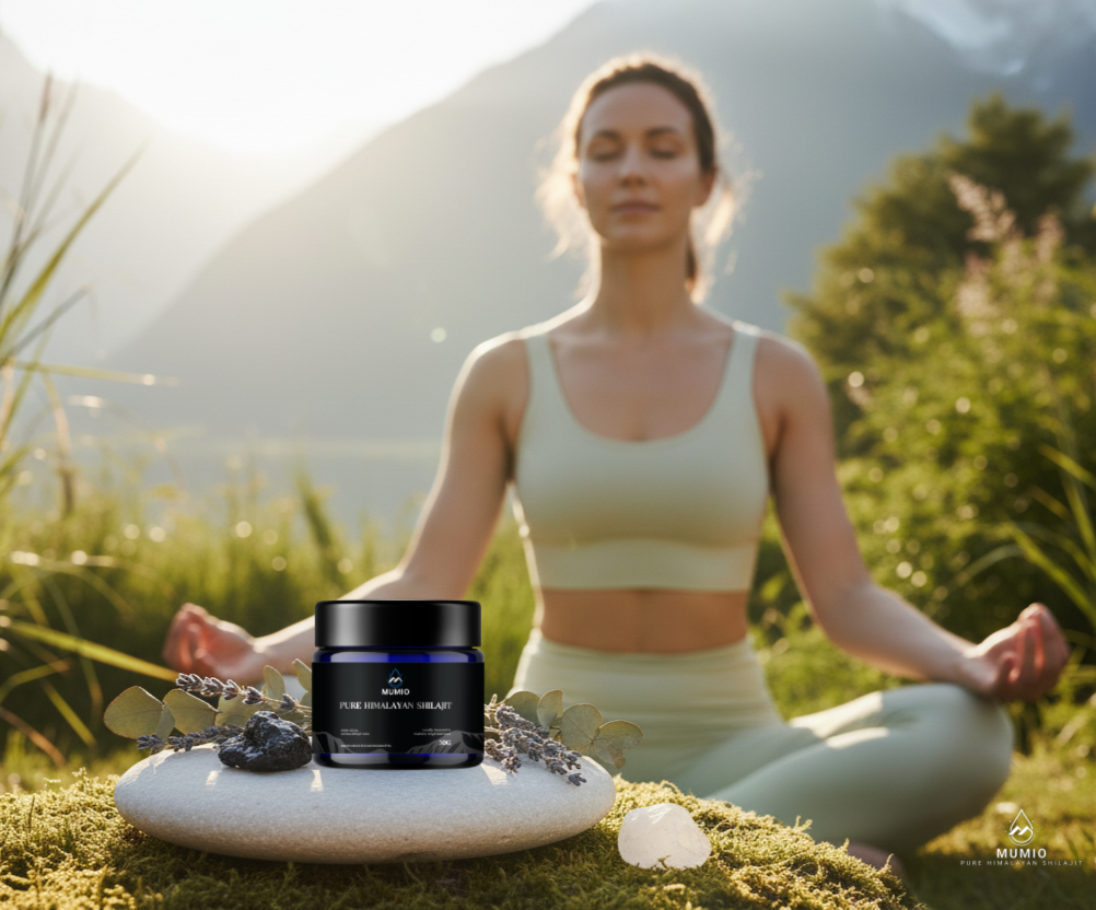 Mumio Shilajit Harz für Frauen, naturbelassen, laborgeprüft Schweiz