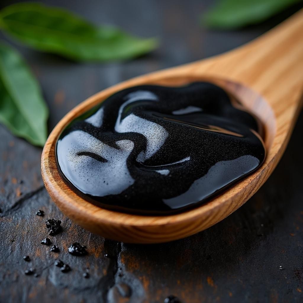 Naturbelassenes Mumijo Shilajit Harz in reiner Form