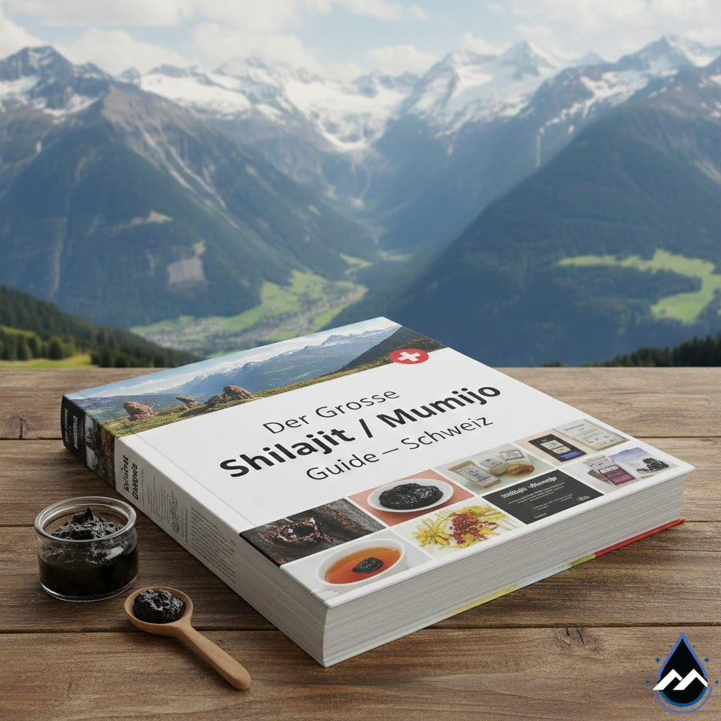 Mumio Shilajit Guide Inhaltsstoffe Fulvinsäuren Mangan, Schweizer Qualität